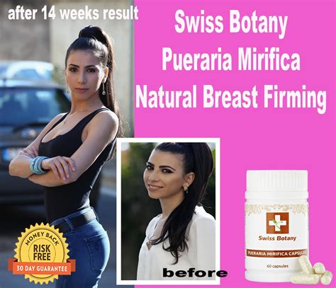 1 Pueraria Mirifica Capsules 1000mg 120 Capsules Non-GMO & Gluten Free by Carlyle. . Pueraria mirifica before and after